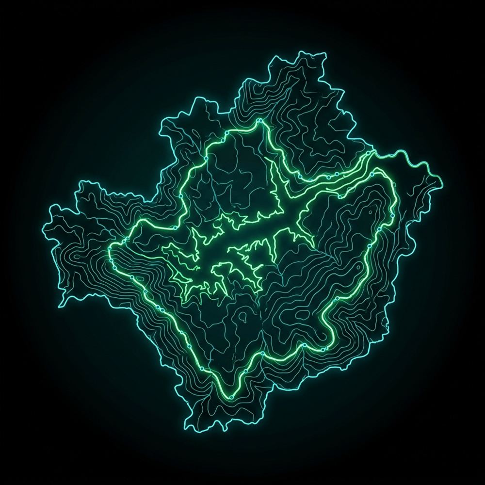 Sagara Outline Map